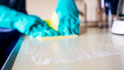 Carpet maintenance in a commercial Richmond property
