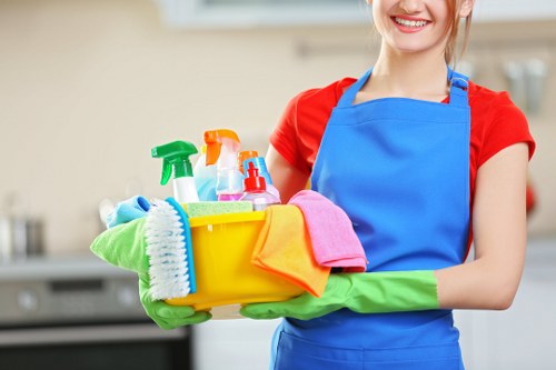 Professional house cleaning for a Richmond family home