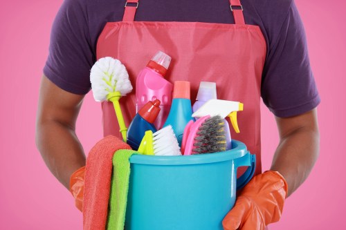 Professional deep cleaning service for a Richmond home kitchen