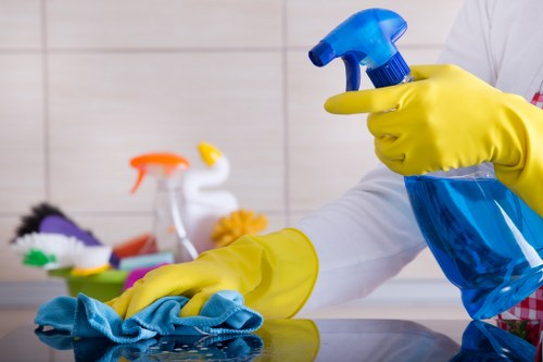Professional move-out cleaning in a Richmond home preparing for handover