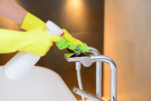Local Richmond Airbnb cleaner preparing a property for the next guest