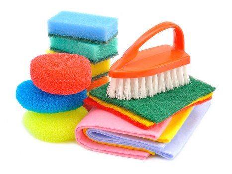Cleaning schedule for a Richmond office with desks, floors, and washrooms